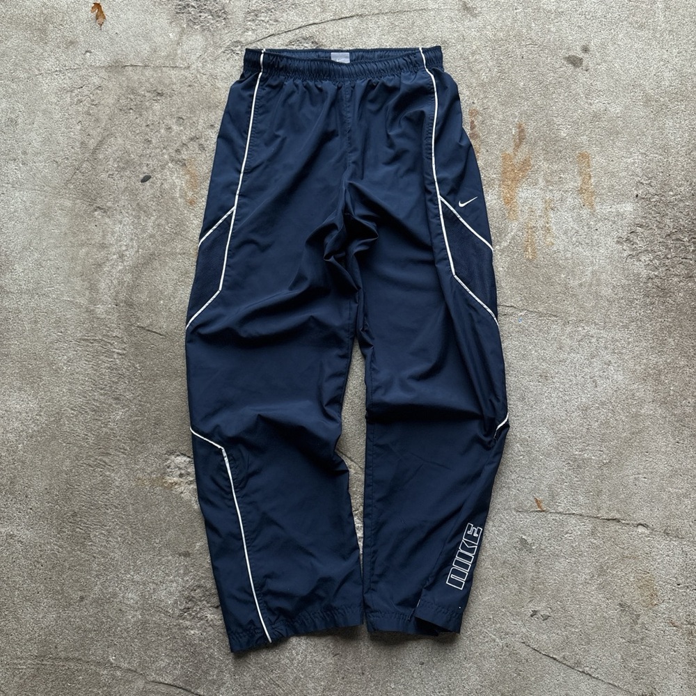Nike Dark Blue Pants with White Detailing